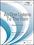 As One Listens to the Rain Concert Band sheet music cover
